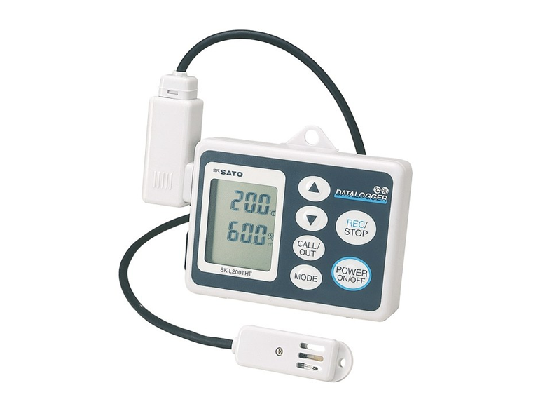 thiết bị ghi nhận dữ liệu nhiệt độ và độ ẩm SK-L200THII